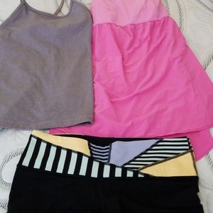 Exercise clothes (lululemon)